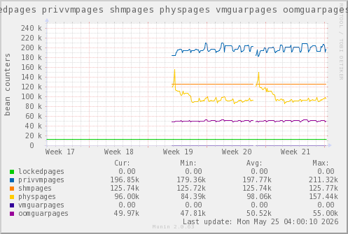 VE597: lockedpages privvmpages shmpages physpages vmguarpages oomguarpages